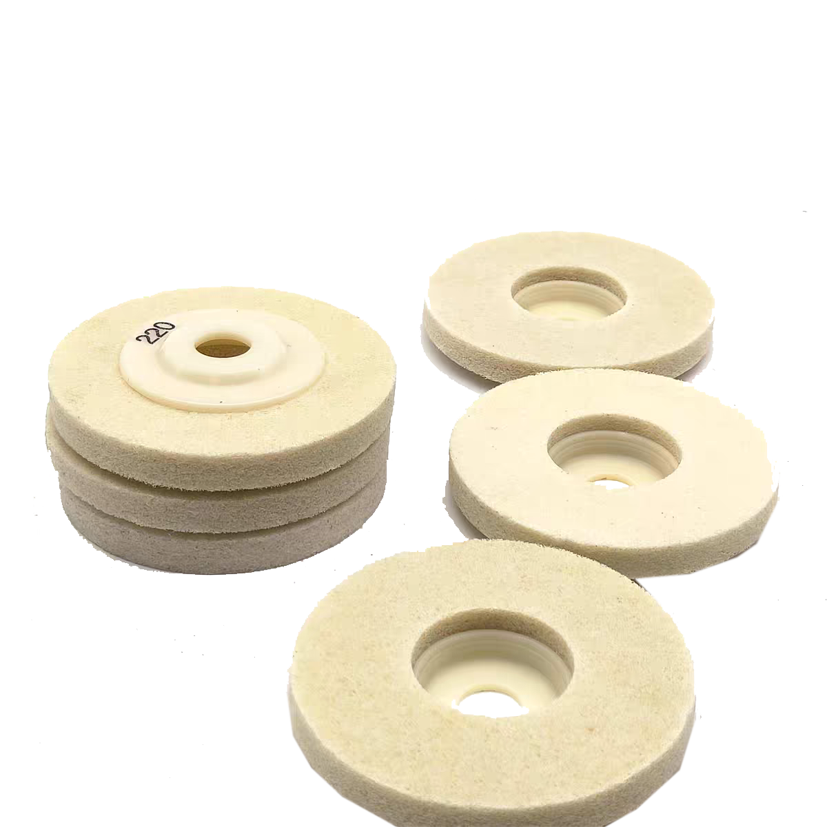 Felt Polishing Pad Set