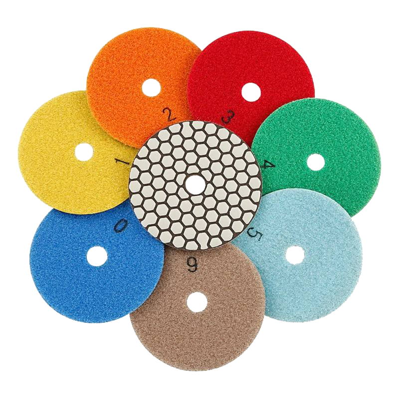 Dry Polishing Pad Set