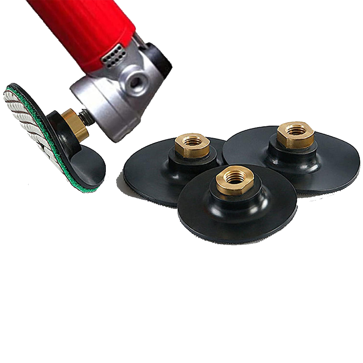 Rubber Backing Pad Set