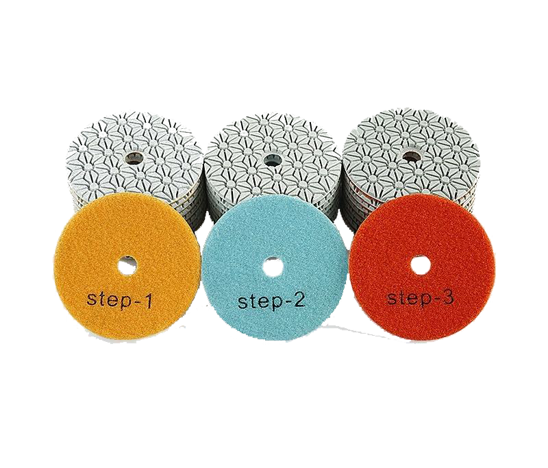3-Step Wet Polishing Pads